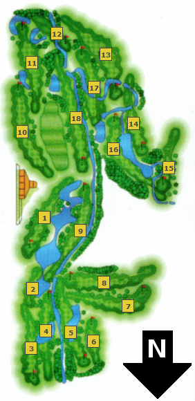 Scorecard - Turkey Creek Golf Course